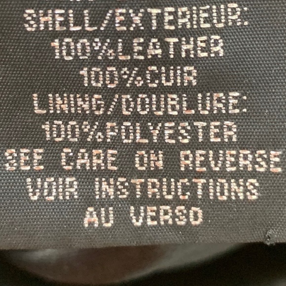 Leather mini skirt - Picture 3 of 3